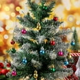 thumbnail image 6 of DcGZvy 24PCS Mini Christmas Tree Ball Ornaments Set, Christmas Tree Decor Set Christmas Decor Balls, Christmas Hanging Ornaments Tree Ornaments, 6 of 8