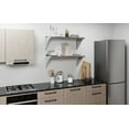thumbnail image 6 of AmGood 16 in. x 36 in. Stainless Steel Wall Shelf | NSF Certified | Appliance & Equipment Metal Shelving | Kitchen, Restaurant, Garage, Laundry, Utility Room, 6 of 7