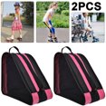 thumbnail image 1 of Para Patines Hielo Mochila Gruesa Y Transpirable Patinaje Sobre Color Rosa 2 Uds., 1 of 5