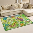 thumbnail image 2 of Coolnut 31x 20 Inch Area Rug, Carpet Dinosaurs Games Doormat for Hardwood Floor Entrance Living Room Bedroom 2'7" x 1'8", 2 of 6