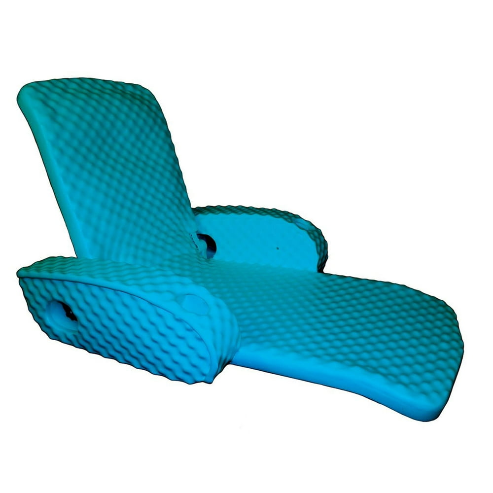 TRC Recreation Super Soft Adjustable Swimming Pool Recliner Float, Marina Blue - Walmart.com 
