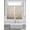 Light Beige Light Pink Light Yellow, variant on Wild Flowers 2 Panel Kitchen Curtains for Windows, Spring Butterfly Watercolor Country Floral Bathroom Privacy Curtain, Home Décor Window Treatment for Bedroom/Living Room 55"x45"