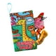 thumbnail image 2 of Libro de tela de dibujos animados Animal Tails Baby Bath Book para niños y niñas (jirafa), 2 of 6