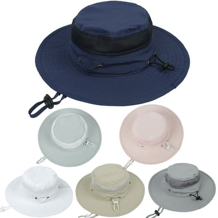 

Archer Sun Hat Wide Brim Sun Protection Mesh Toddlers Fisherman Hat for Travel