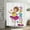 Plastic, variant on Fancy Nancy Shower Curtain, Lovely Cartoon Shower Curtains Set for Kids Boys Girls College Dorm Bathroom, Waterproof Restroom Bathtub Decor Accessories with 12 Hooks 72X72 Inch Iron