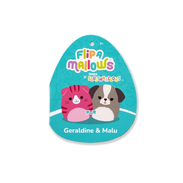 Squishmallows FlipAMallows Original 5-Inch Plush - Malu the Shih