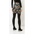 thumbnail image 5 of Nicole Miller Artelier BLACK/MULTI Vintage Floral Mini Skirt, US 4, 5 of 8