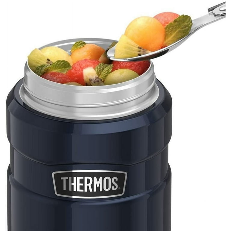 Thermos 16 Oz Stainless King Vacuum Insulated Stainless Steel Food Jar in Stainless  Steel