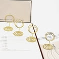 thumbnail image 6 of MRLESS 10pcs Desk Number Sign Holder Clip Table Number Clip Stand Clips Stand Holder Menu Memo Note Paper Holder Name Holders For Table Seating, 6 of 9