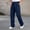 #Navy, variant on DPTALR Men's Solid Color Pleated Draped Versatile Straight Leg Casual Trousers,Navy,Big and Tall Men L