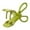 Green, variant on Double Head Cherry Pitter, Efficient Stone Removal Tool for Cherries, Green, ABS, Food Grade Stainless Steel