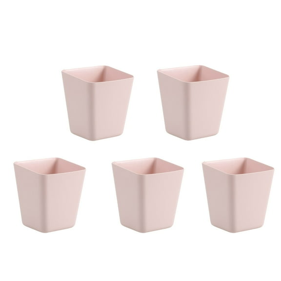 TACILIP Kitchen Organizer, 5pc Hanging Basket- Hanging Organizer- Trolley Basket- Small Hanging Pen- Small Hanging Bucket- Trolley Cup- Garbage Basket- Snack Storage, Gifts for Him