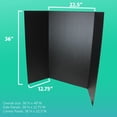 thumbnail image 4 of Placas para proyectos Flipside Products, 91,44 cm x 121,92 cm, color negro 4, 4 of 7