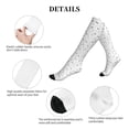 thumbnail image 5 of Lsque Airplane Pattern Sport Compression Socks for Men & Women 15-20 mmHg Knee High Nurse Pregnant Running Medical and Travel Athletic, 5 of 6