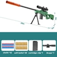 thumbnail image 2 of Fusil de francotirador Toy Gun Kyliandi Soft Bullet con mira, color verde, 2 of 7