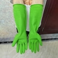 thumbnail image 4 of Full Hand Protection Gloves Waterproof Non-slip Dishwashing Gloves Heat-insulated Kitchen Cleaning Tool, 4 of 8