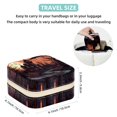 thumbnail image 5 of Halloween Castle Travel Portable Square Earring Holder with Necklace Holder, Storage Box, and Travel Organizer - Ideal for Girls and Women, 5 of 6