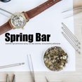 thumbnail image 3 of 2000Pcs Spring Bar Strap Link Pins Watch Band Repair Tool Stainless Steel 1.5 Thick 19mm, 3 of 5