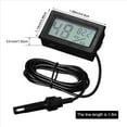 thumbnail image 4 of 6X Digital Thermometer Hygrometer with Probe Indoor Temperature Humidity Meter Hygrometer Gauge, 4 of 8