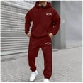 thumbnail image 2 of Xzbqbs Men's Tracksuit 2 Piece Hoodies Casual Printted Jogging Hoodie Suits for Men Jogging Sweatshirts Athletic Sweatsuits Sets, 2 of 5