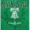 thumbnail image 2 of Cute Pennsylvania Liberty Bell PA Women's Graphic T Shirt Tees Brisco Brands L, 2 of 6