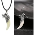 thumbnail image 4 of Diente collar colgante collar dominante diente collar brillante joyería diente diente St colgante collar 5 uds, 4 of 5