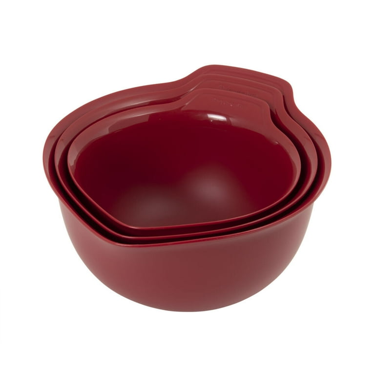 KitchenAid Mixing Bowl / Batter Bowl Core Emperor Red - with lids