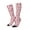 1 Black, variant on Women Crew Soft Moisture-wicking Socks Garden Gnomes Pattern Design Cotton Socks, One Size fit All