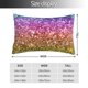 thumbnail image 2 of Balery Glitter Rainbow Funda de Cojín Estampada, Regalos para Mujeres, Regalos de Amor para Ella, Regalos para Novia o Esposa, Funda de Almohada-16"x24", 2 of 6