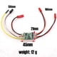 thumbnail image 5 of 5X Controlador de Velocidad Cepillado Bidireccional 5A ESC Bidireccional ESC 2S-3S Lipo para RC Modelo Coche Tanque Repuestos, 5 of 5