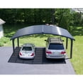 thumbnail image 5 of Palram - Canopia Arizona Wave Double Arch 19' x 16' Carport - Gray, 5 of 8