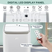 Portable Air Conditioner 12,000 BTU, Room AC with Cooling, Dehumidification, Fan 3 in 1,24 Hour Timer/Sleep Mode, Compact AC with Remote Control, Cools 550 Sq. Ft. for Room Garage