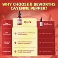thumbnail image 6 of (2 Pack) Cayenne Pepper Liquid Drops Supplements 300mg, Plus Hawthorn Support Digestive Health, Cardiovascular & Circulatory Support, 2 fl oz, 6 of 7