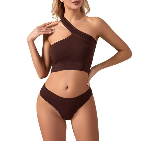 Sngxgn Women's Plus Size Yoga 2 Piece Seamless Workout Outfits Running Crop Top Gym High Waist Fitness Shorts Set Sport Bra Tank Yoga Outfits(Coffee,XL)