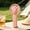 249#Pink, variant on Large Air Volume Portable Handheld Fan, upgraded stable wind performance, easy carry slim structure, practical USB rechargeable small fan for outdoor activity indoor leisure summer cooling
