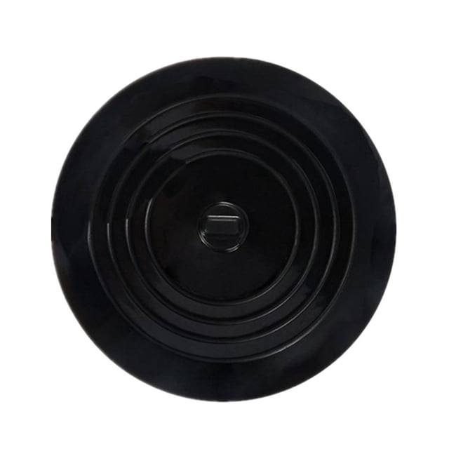 Mejor tapón para bañeras y desagües: tapa plana de silicona de 6 pulgadas para evitar atascos de pelo en cocina, baño y lavandería