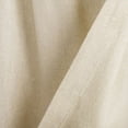 thumbnail image 4 of Lush Decor Linen Lace Lace 18" x 52" + 2" Header Lace Light Gray Cotton Blend 3" Rod Pocket Single Valance, 4 of 10
