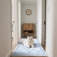 thumbnail image 2 of Balacho Boho Vintage Oriental Faux Wool Area Rug, 2' x 3', Blue, 2 of 7
