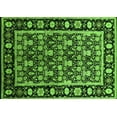 thumbnail image 1 of Ahgly Company Indoor Rectangle Oriental Green Traditional Area Rugs, 4' x 6', 1 of 4