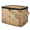 Multicolor 2, variant on ADECORIVY Ink Floral Storage Bin with Lid Fabric Colorful Flower Foldable Storage Baskets Boxes for Clothes Shelves Closet Organizer Containers with Leather Handles for Wardrobe