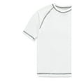 thumbnail image 2 of iXtreme Boys Solid Rash Guard Swim Top with Short Sleeves, Sizes 4-18, 2 of 4