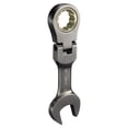 thumbnail image 1 of Uxcell Flex Head Stubby Ratcheting Combination Wrench 19mm Metric 72-Teeth CR-V Steel Nickel Plated, 1 of 6