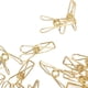 thumbnail image 5 of Clips para carpetas de papel 80 piezas Clips para carpetas de metal Clips para carpetas de papel huecos Abrazaderas de papel para oficina escuela organización de documentos ANGGREK Otros, 5 of 7