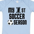 thumbnail image 4 of Inktastic My 1st Soccer Season Boys Baby Bodysuit, 4 of 5