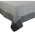 thumbnail image 5 of Fennco Styles Contemporary Solid Color Border Design Tablecloth, 5 of 10