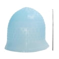 thumbnail image 1 of Reusable Salon Highlighting Dye Hair Coloring Frosting Cap with Metal Hook, 1 of 5