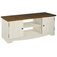 thumbnail image 5 of Bridge Brazil Wood TV Entertainment Stand Corona | Furniture Dash Antique brown color stain. Southwestern, 5 of 5