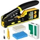 thumbnail image 1 of Kit de herramientas de crimpado Brileine RJ45 Pass Through para Cat6 con comprobador, 1 of 6