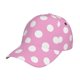 thumbnail image 1 of Fotbe Pink And White Polka Dot Gorro Clásico de Béisbol, Gorra Ajustable con Broche Snapback, Gorro de Exterior de Algodón Suave, 1 of 6