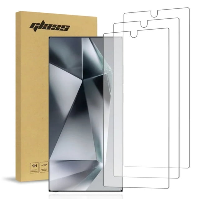 Protector de Pantalla de Vidrio Templado para Samsung Galaxy S24 Ultra (Paquete de 3)